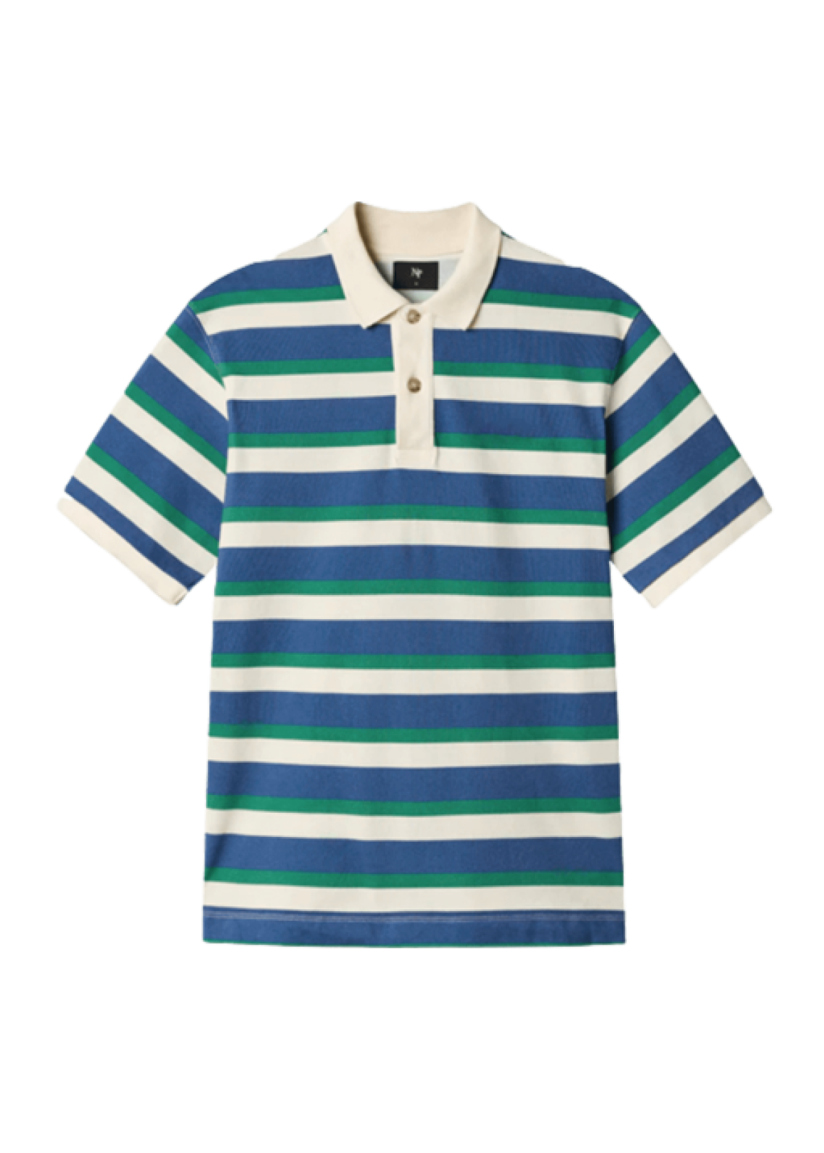 Men Striped Polo Shirt